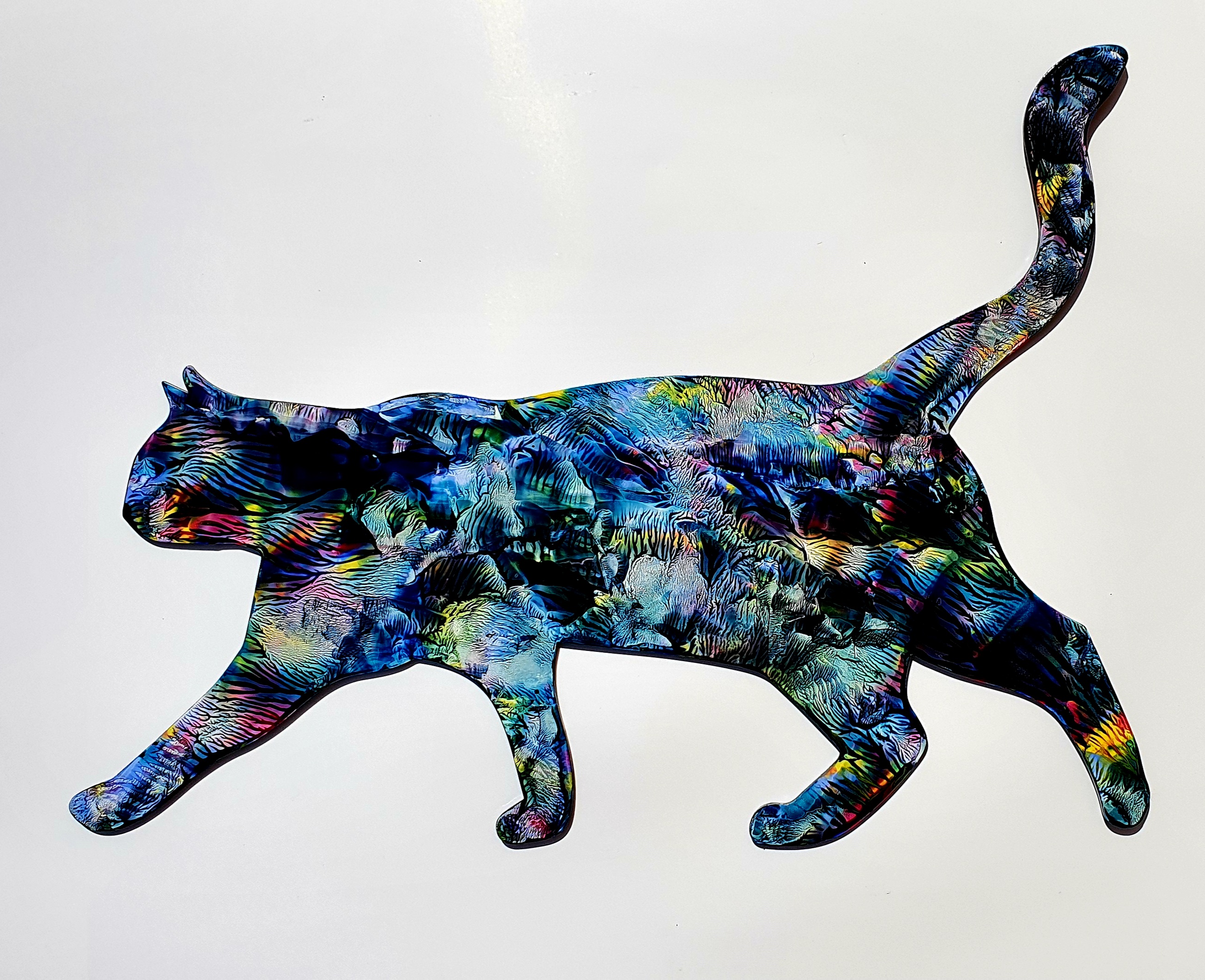 Duralit Üzerine Akrilik Boya 80x90 cm Tottoro